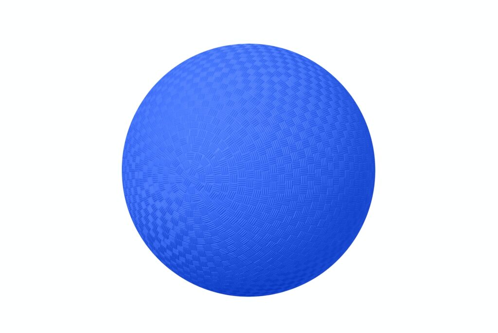 Blue Dodge ball